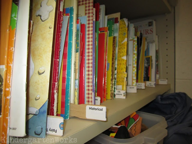 Classroom Storage Organization  Organizing Classroom Books