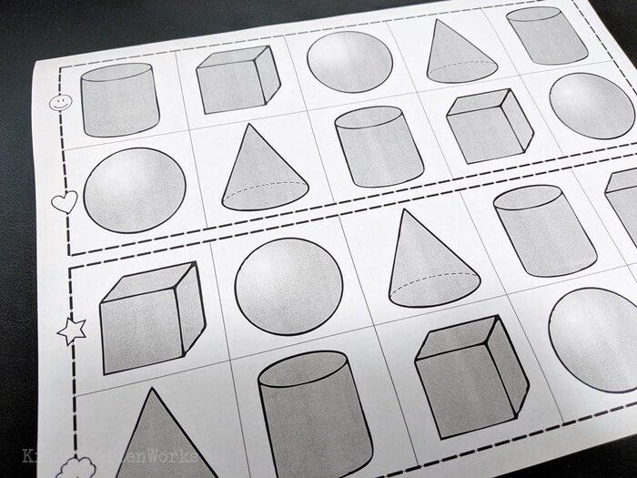 youtube harry kindergarten 3d shapes