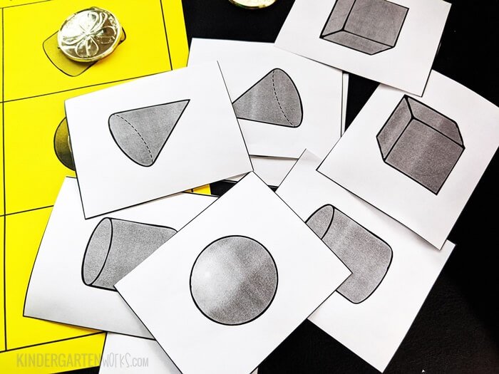 3D Calling Cards for Bingo Game