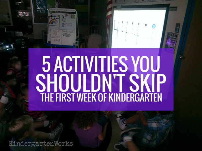 First Week in Kindergarten — Keeping My Kiddo Busy