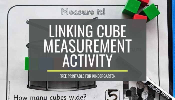 Learning Resources' Printable Spring Mathlink Cube Measuring Worksheet -  Fun and Educational Activity for Kids