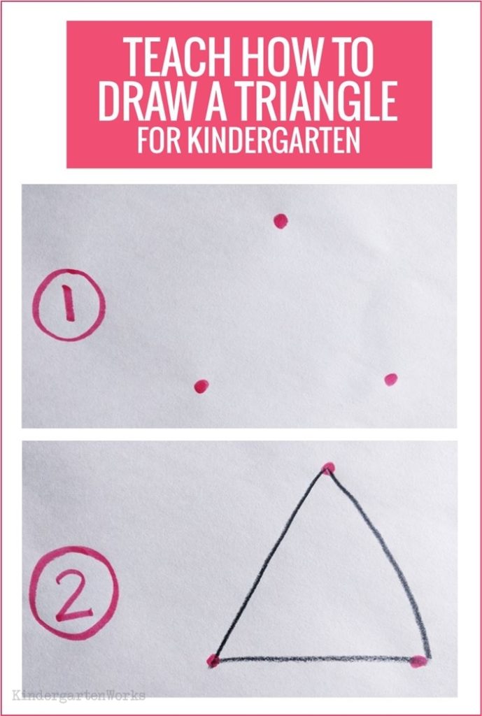 Teach How To Draw 2d Shapes In Kindergarten Kindergartenworks