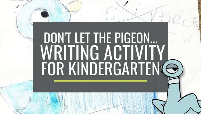 Don't Let the Pigeon... Extension Writing Activity