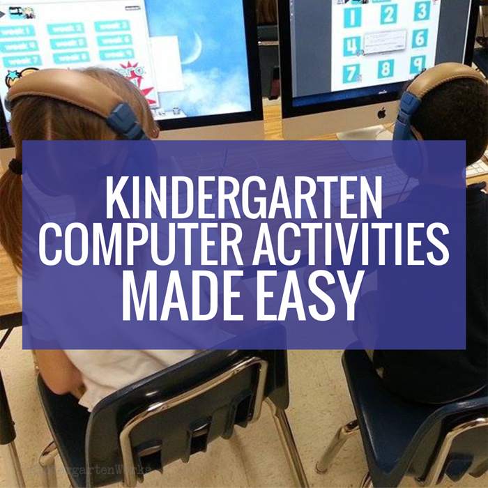 Kindergarten Computer Activities Made Easy – KindergartenWorks
