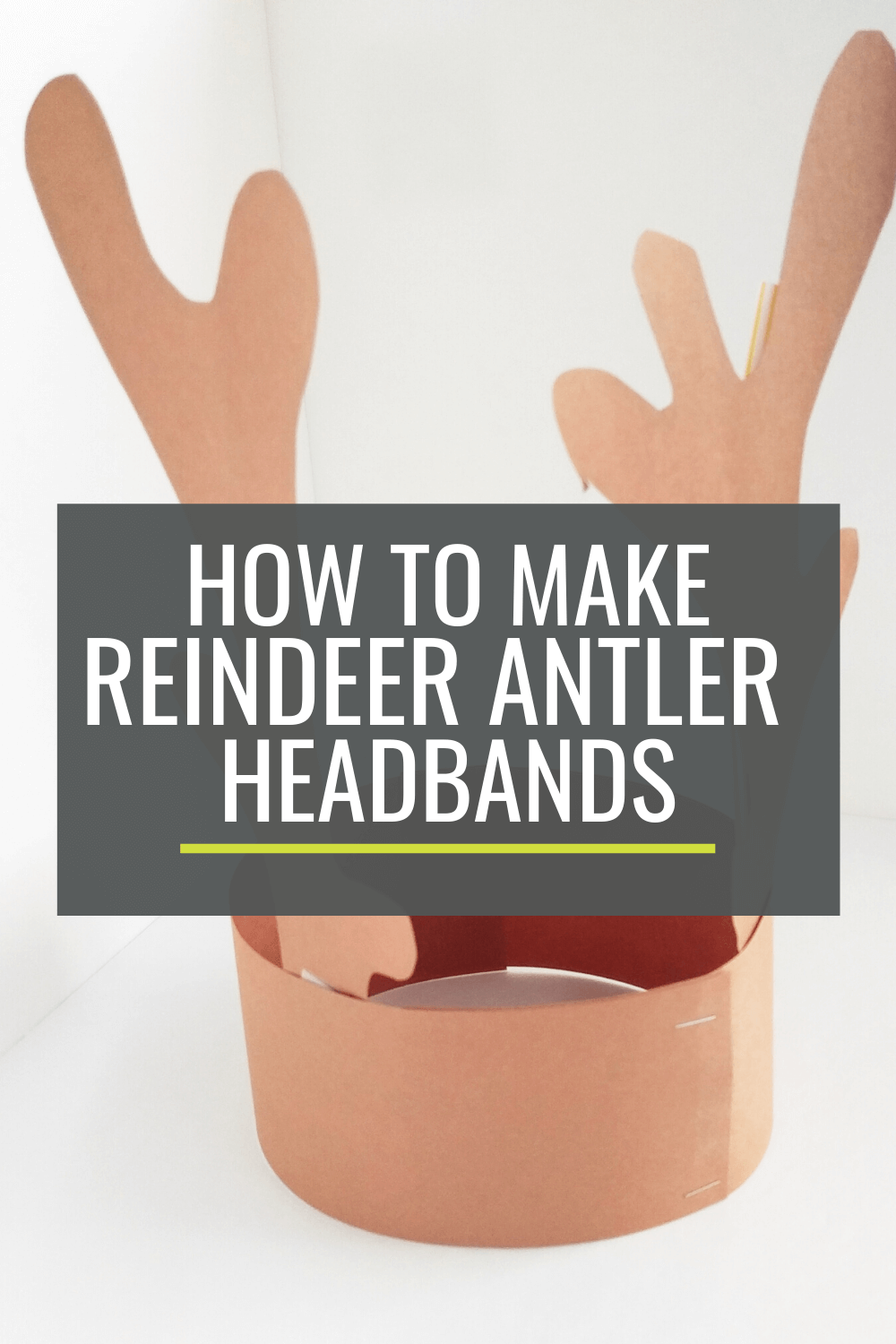 How To Make A Reindeer Antler Headband Craft KindergartenWorks