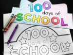 Free 100th Day of School Headband Crowns – KindergartenWorks